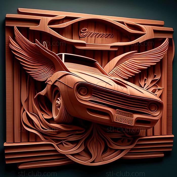 3D модель Plymouth Roadrunner (STL)